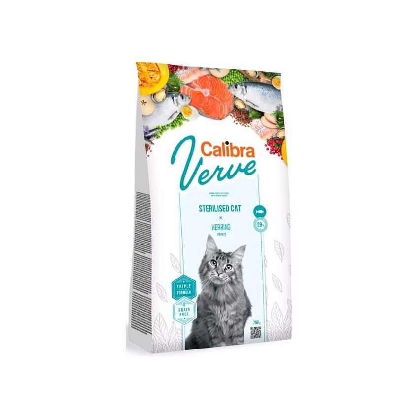 Calibra Cat Verve GF Adult Herring 750g